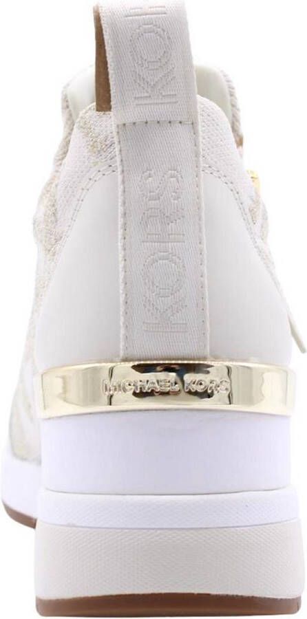 Michael Kors Dames Instappers & Ballerina's Willis Wedge Trainer Gold Goud