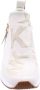 Michael Kors Willis Wedge trainer pale gold Sneakers Dames sneaker - Michaelkors sneaker Sneaker goud Instap sneaker - Thumbnail 11