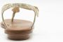 Michael Kors Dames Sandalen Mallory Thong Pale Gold Goud - Thumbnail 13