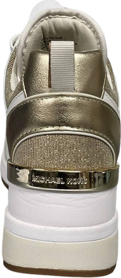 Michael Kors Dames Sneakers Georgie Trainer Pale Gold Goud