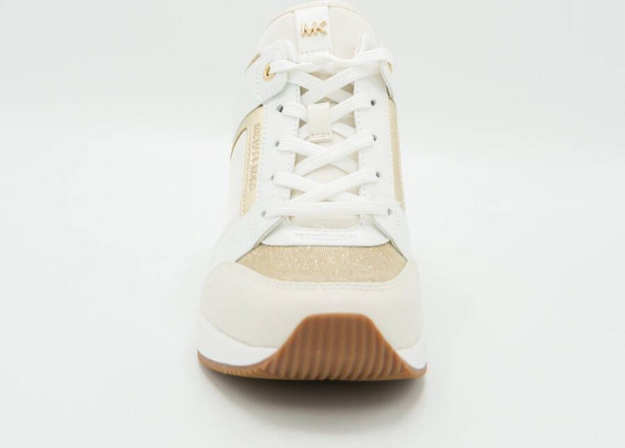 Michael Kors Dames Sneakers Georgie Trainer Pale Gold Goud