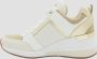 Michael Kors Dames Sneakers Georgie Trainer Pale Gold Goud ½ - Thumbnail 12