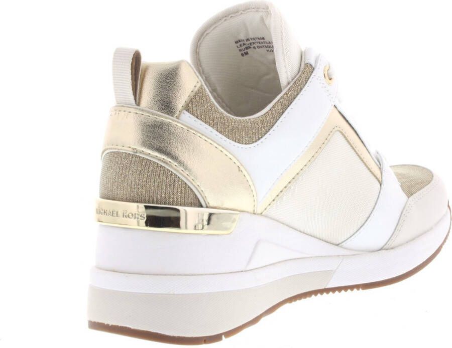 Michael Kors Dames Sneakers Georgie Trainer Pale Gold Goud