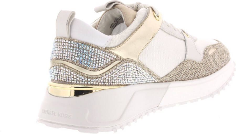 Michael Kors Dames Sneakers Theo Trainer Pale Gold Goud