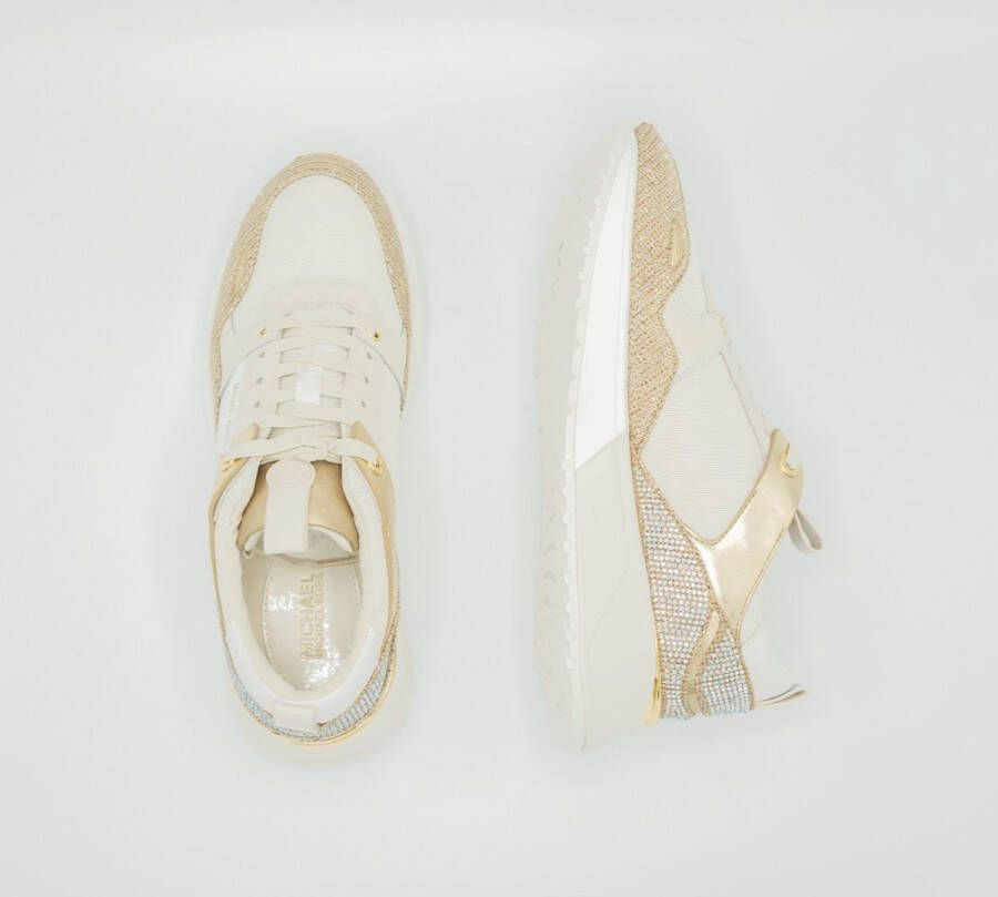 Michael Kors Dames Sneakers Theo Trainer Pale Gold Goud