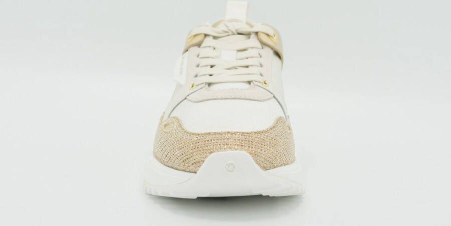 Michael Kors Dames Sneakers Theo Trainer Pale Gold Goud