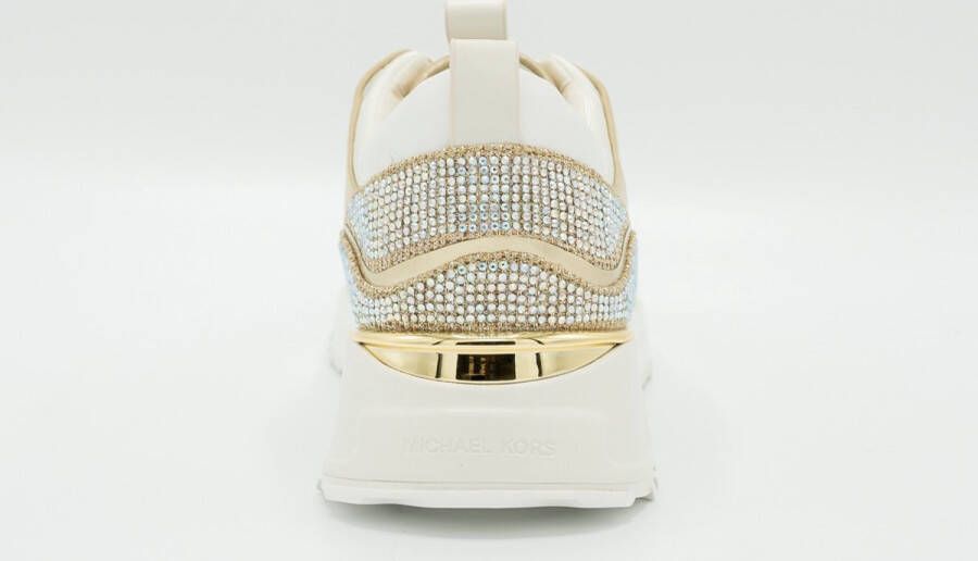 Michael Kors Dames Sneakers Theo Trainer Pale Gold Goud
