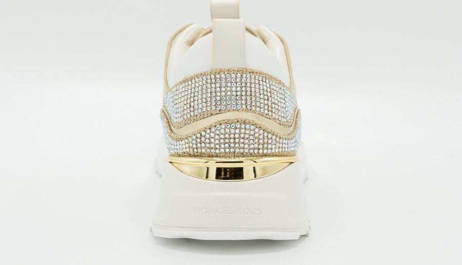 Michael Kors Dames Sneakers Theo Trainer Pale Gold Goud