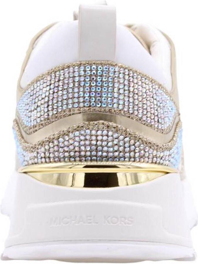 Michael Kors Dames Sneakers Theo Trainer Pale Gold Goud