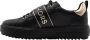 Michael Kors Emmett Strap Lace Up Dames Sneakers Zwart - Thumbnail 2