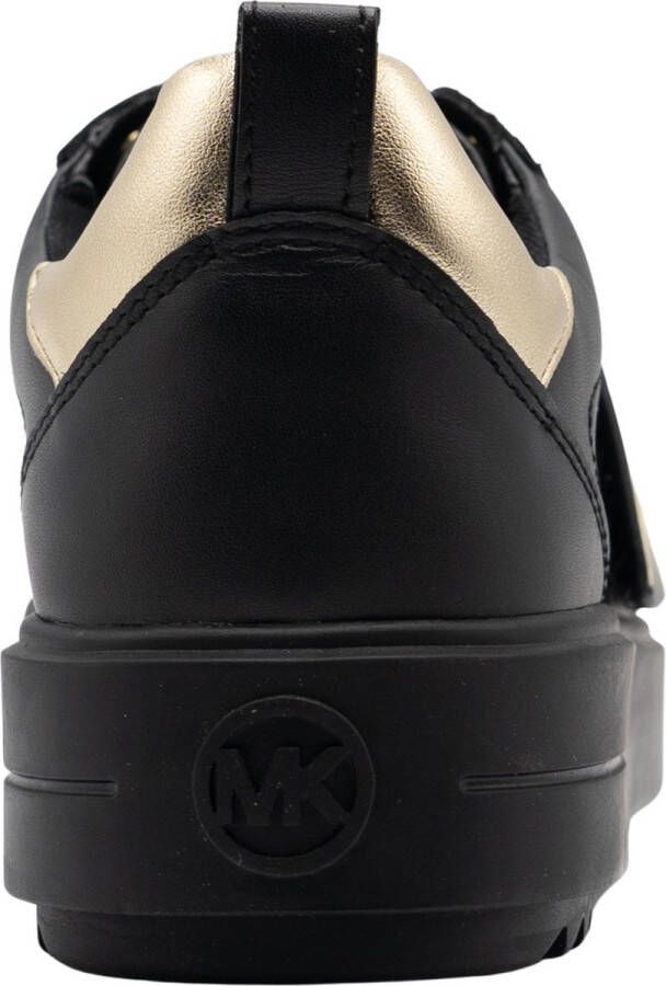 Michael Kors Emmett Strap Lace Up Dames Sneakers Zwart