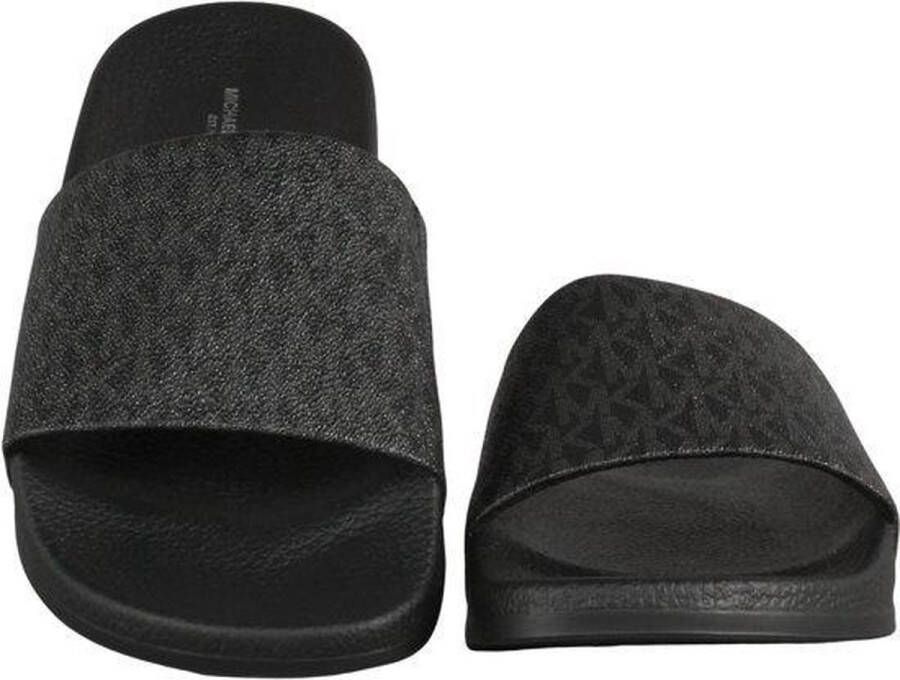 Michael Kors Jake Slide Heren Slipper Zwart