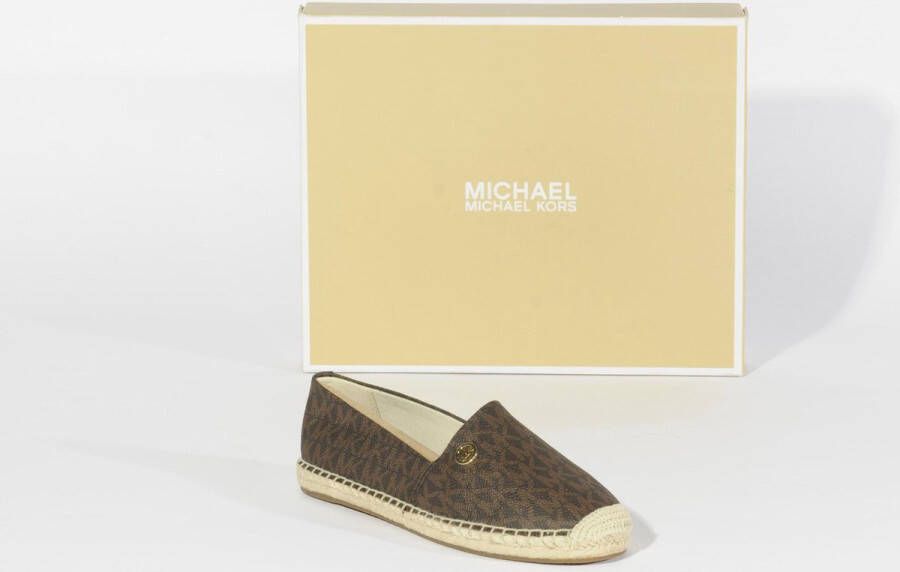 Michael Kors Kendrick Slip On Dames Espadrilles Bruin