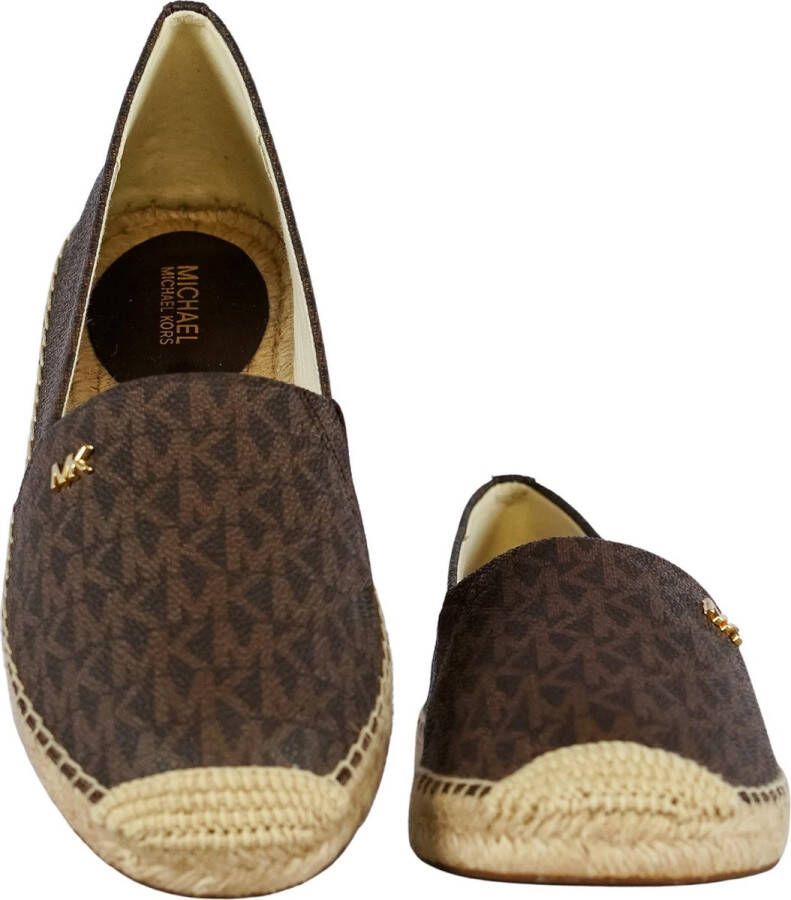 Michael Kors Kendrick Slip On Dames Espadrilles Bruin