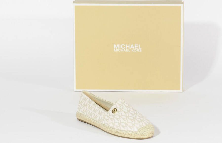 Michael Kors Kendrick Slip On Dames Espadrilles Vanilla