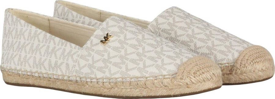 Michael Kors Kendrick Slip On Dames Espadrilles Vanilla