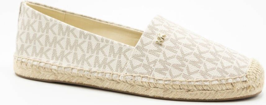 Michael Kors Kendrick Slip On Dames Espadrilles Vanilla