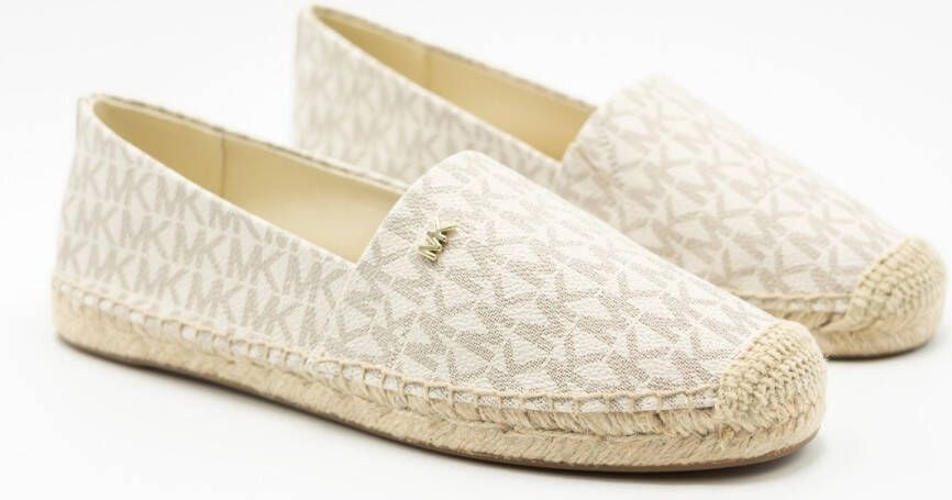 Michael Kors Kendrick Slip On Dames Espadrilles Vanilla