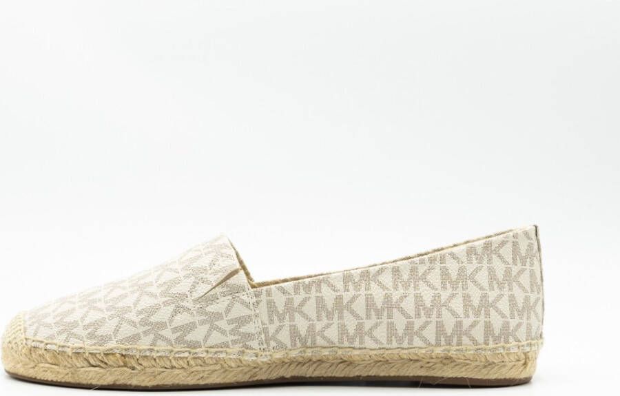 Michael Kors Kendrick Slip On Dames Espadrilles Vanilla