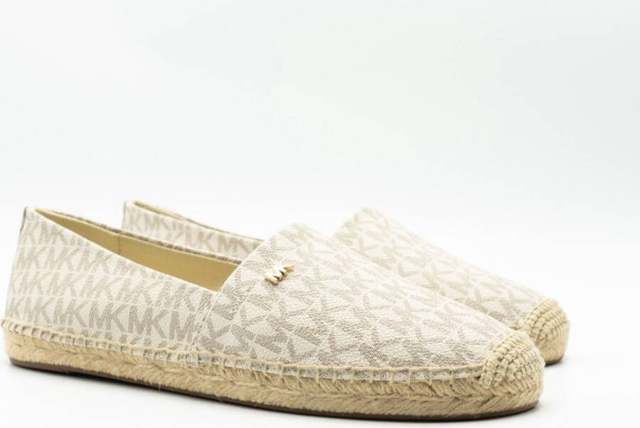 Michael Kors Kendrick Slip On Dames Espadrilles Vanilla