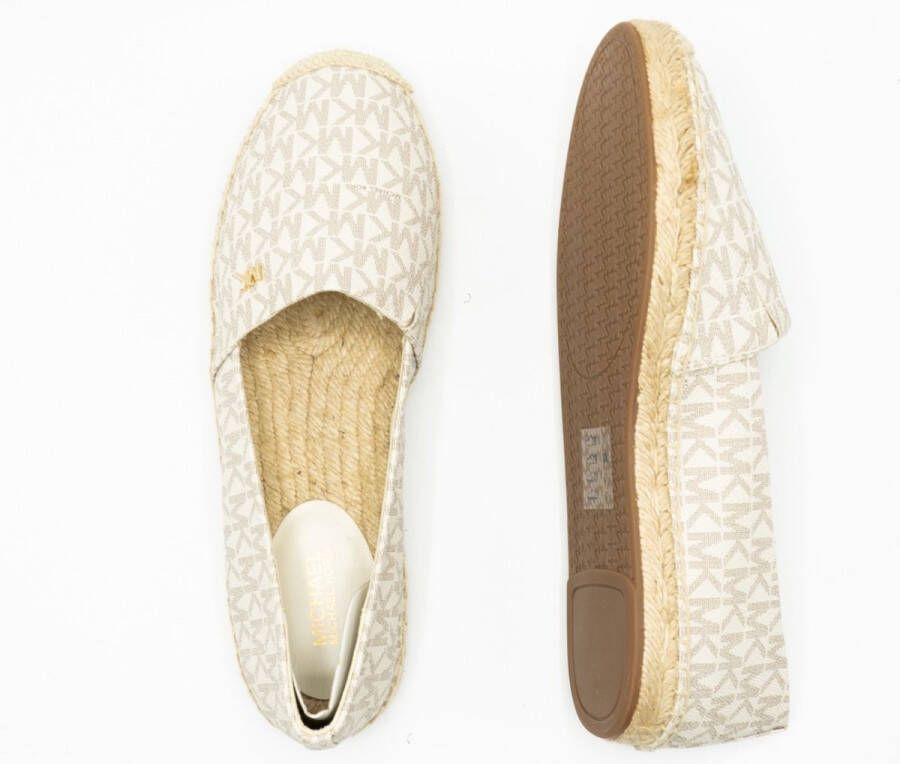 Michael Kors Kendrick Slip On Dames Espadrilles Vanilla