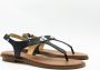 Michael Kors MK Plate Thong Dames Sandalen Zwart - Thumbnail 7