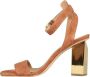 Michael Kors Petra Ankle Strap Dames Sandalen Luggage - Thumbnail 2