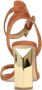 Michael Kors Petra Ankle Strap Dames Sandalen Luggage - Thumbnail 5