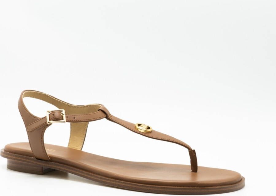 Michael Kors Plate Thong Dames Sandalen Bruin - Foto 12