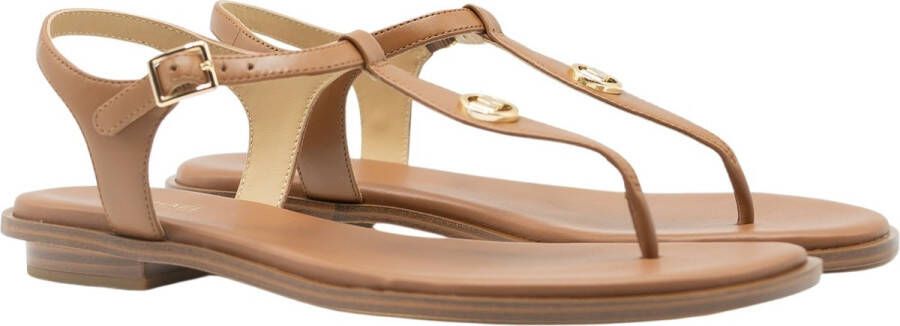 Michael Kors Plate Thong Dames Sandalen Bruin - Foto 7