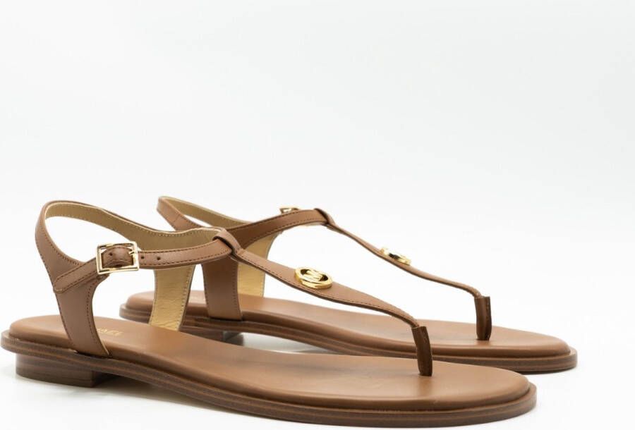 Michael Kors Plate Thong Dames Sandalen Bruin - Foto 10