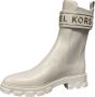 Michael Kors Ridley Strap Chelsea leren chelsea boots off white - Thumbnail 4