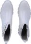 Michael Kors Ridley Strap Chelsea leren chelsea boots off white - Thumbnail 7