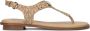 Michael Kors Stijlvolle Platte Sandalen voor Vrouwen Beige Dames - Thumbnail 2