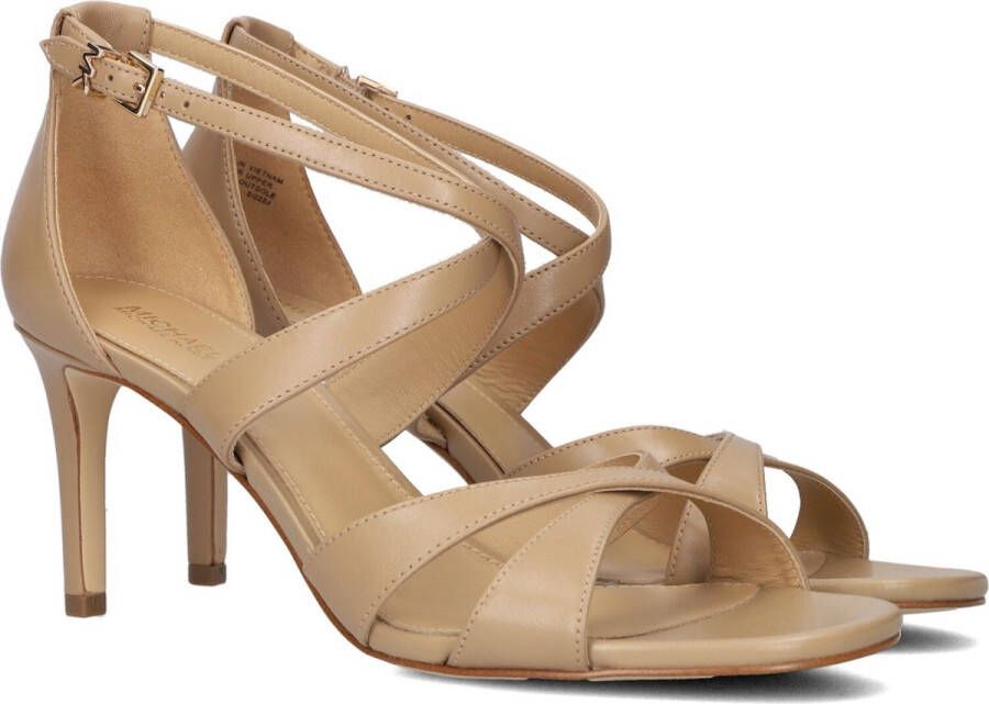 Michael Kors Stijlvolle Platte Sandalen voor Vrouwen Beige Dames - Foto 14