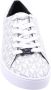 Michael Kors Allie Stride sneaker van canvas met leren details - Thumbnail 12