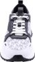 Michael Kors Allie Stride sneaker van canvas met leren details - Thumbnail 14