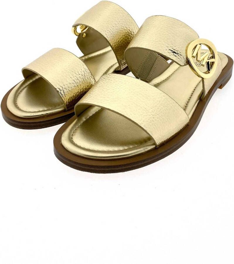 Michael Kors Summer Sandal Dames Slippers Goud
