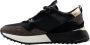 Michael Kors Theo Classic Logo Print Low top Sneakers Zwart Dames - Thumbnail 13
