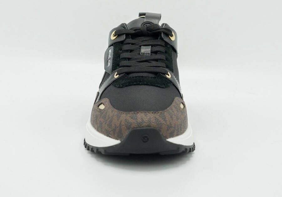 Michael Kors Theo Classic Logo Print Low top Sneakers Zwart Dames - Foto 7