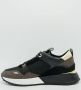 Michael Kors Theo Classic Logo Print Low top Sneakers Zwart Dames - Thumbnail 9