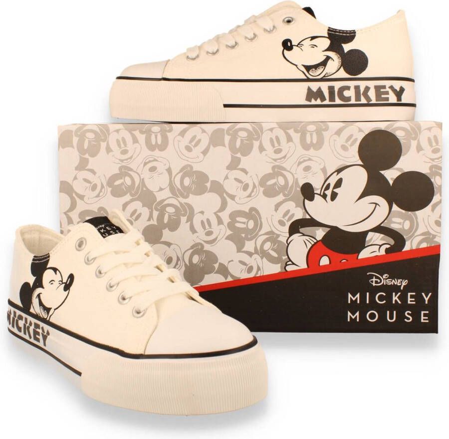 Mickey Mouse dames sneaker WIT - Foto 13