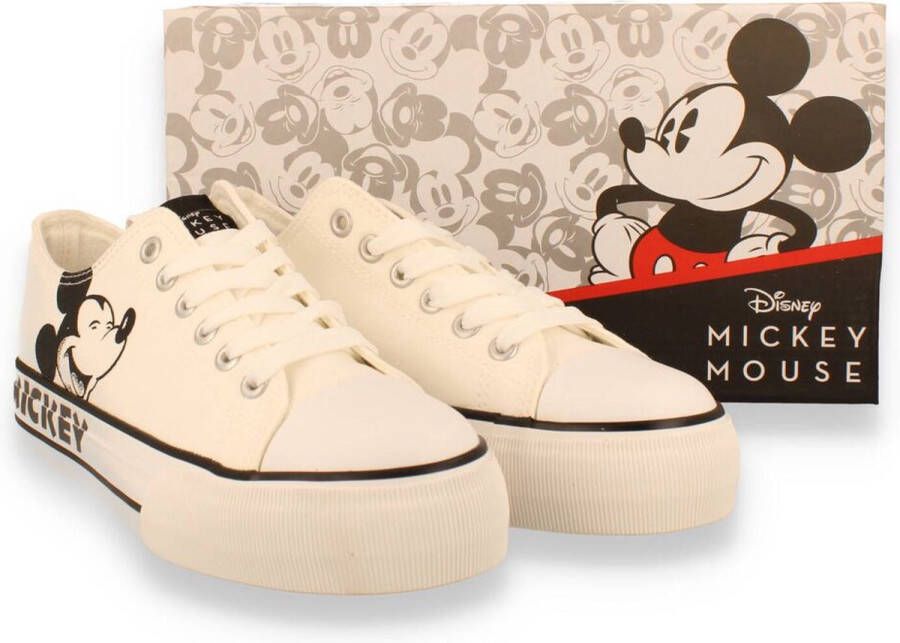 Mickey Mouse dames sneaker WIT - Foto 4