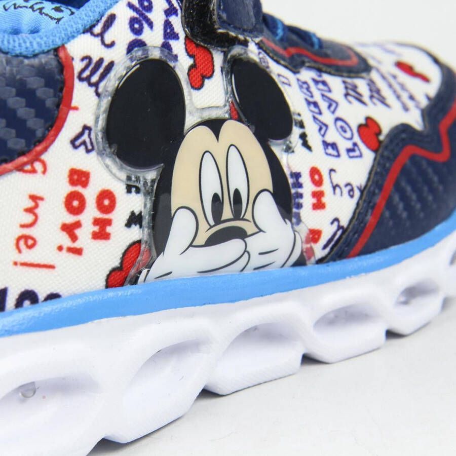 Mickey Mouse Disney Mickey Mouse Sneakers met lichtjes met haarband - Foto 2
