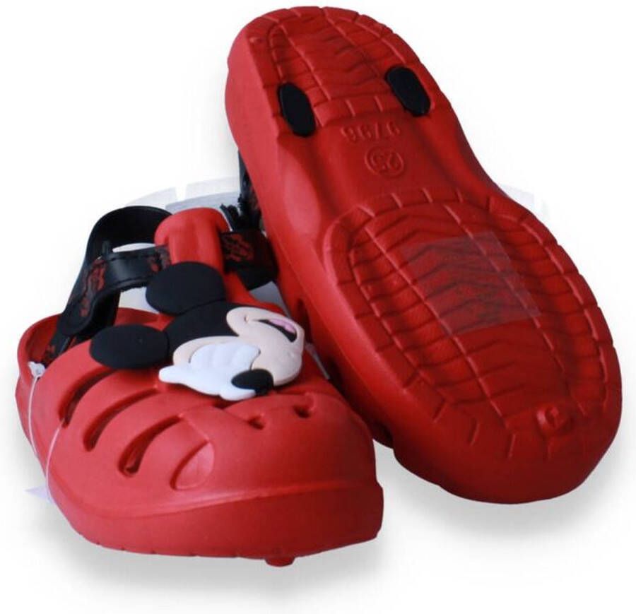 Mickey Mouse Jongens Clog ROOD