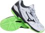 Mizuno Cyclone Speed 2 Sportschoenen Unisex grijs donkergrijs lime groen - Thumbnail 3