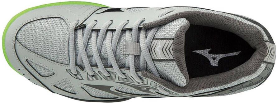 Mizuno Cyclone Speed 2 Sportschoenen Unisex grijs donkergrijs lime groen