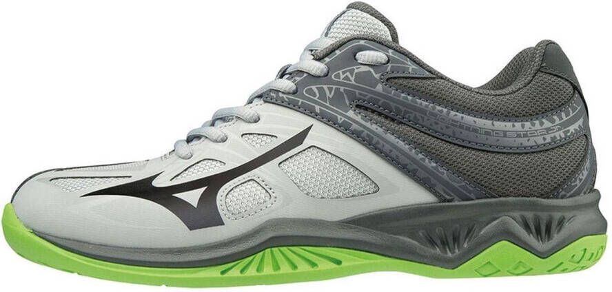 Mizuno Lightning Star Z5 Sportschoenen Unisex grijs donkergrijs lime groen - Foto 3