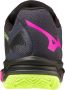 Mizuno Padelschoen Tennisschoen Wave Exceed Light Dames Zwart Roze - Thumbnail 4