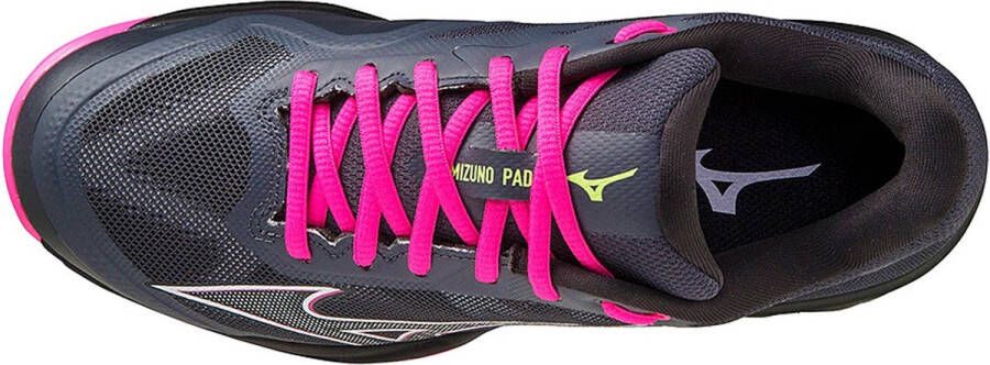 Mizuno Padelschoen Tennisschoen Wave Exceed Light Dames Zwart Roze - Foto 5